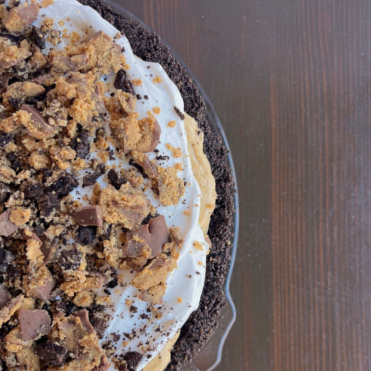Peanut Butter Pie — handmade pie by Birdie's Baking Co.