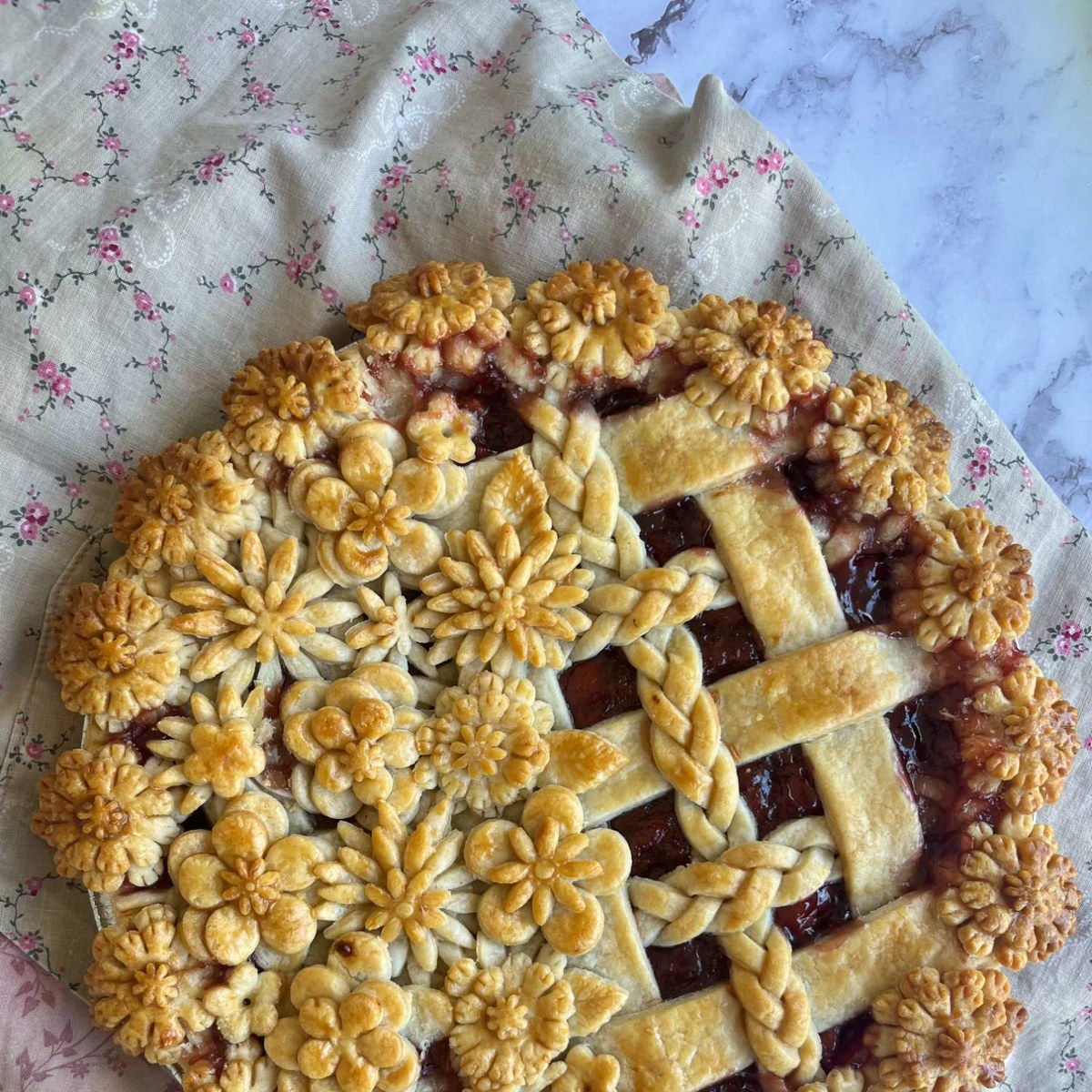 Strawberry Pie — handmade pie by Birdie's Baking Co.